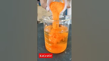 Potassium Dichromate (K2Cr2O7) solution