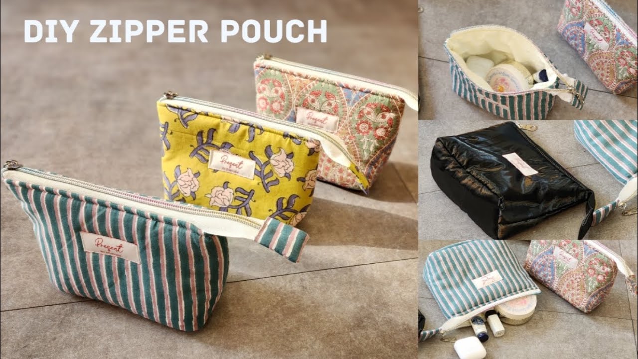 구름처럼 가벼운 구름파우치 만들기 재료는 더보기에서 확인해주세요😊