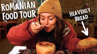 WE TRIED TRADITIONAL ROMANIAN FOODS | TRANSYLVANIAN FOOD TOUR