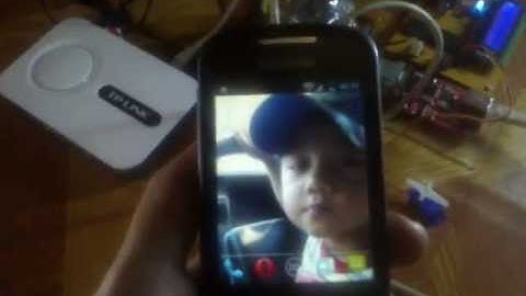 Android and Wifi control Servo