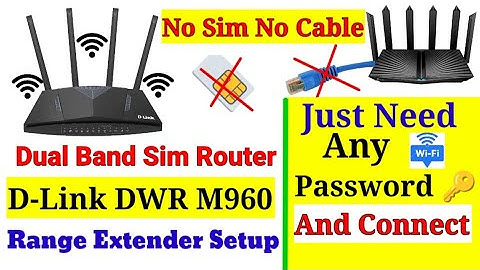 How To Range Extender Setup D-Link DWR M960 A2 | D-Link DWR M960 A2 Repeater Setup | #dlinkrouter
