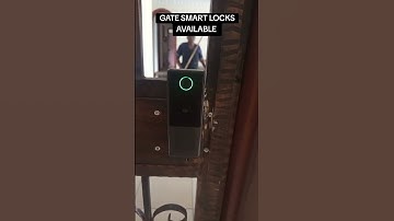 GATE SMARTLOCKS AVAILABLE FINGERPRINT UNLOCK PASSCODE UNLOCK CARD UNLOCK MECHANICAL KEY Tuya smart