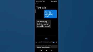 how to change text font size in miui