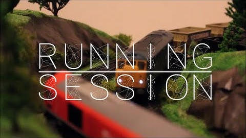 Model Railway Layout Running Session