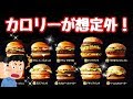 夜マック：プラス１００円でパティを倍に増やしたマックのカロリーベスト１０を発表します！【意外な結果】