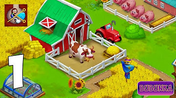 Township - Gameplay Walkthrough Part 1 - Level 5 (Android, iOS) Farm Game Playrix