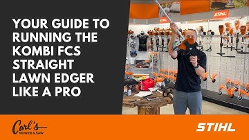 Keep Your Lawn Edges Crispy with the STIHL Kombi Straight Edger Attachment