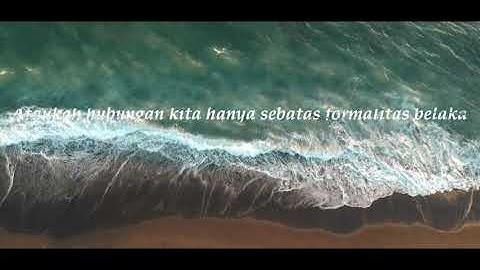 Danar WIdianto   Sebatas Formalitas ( lirik video )