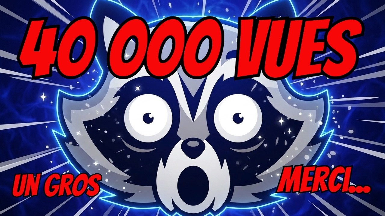 Incroyable : on a passé le cap des 40 000 vues