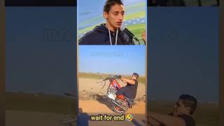 When your front wheel says “I quit!” 🤣🏍️ | #FunnyShorts #EpicFail