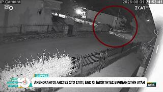 Σέρρες: Ανενόχλητοι οι ληστές στο σπίτι, ενώ οι ιδιοκτήτες έψηναν στην αυλή  | Ρεπορτάζ στις 10