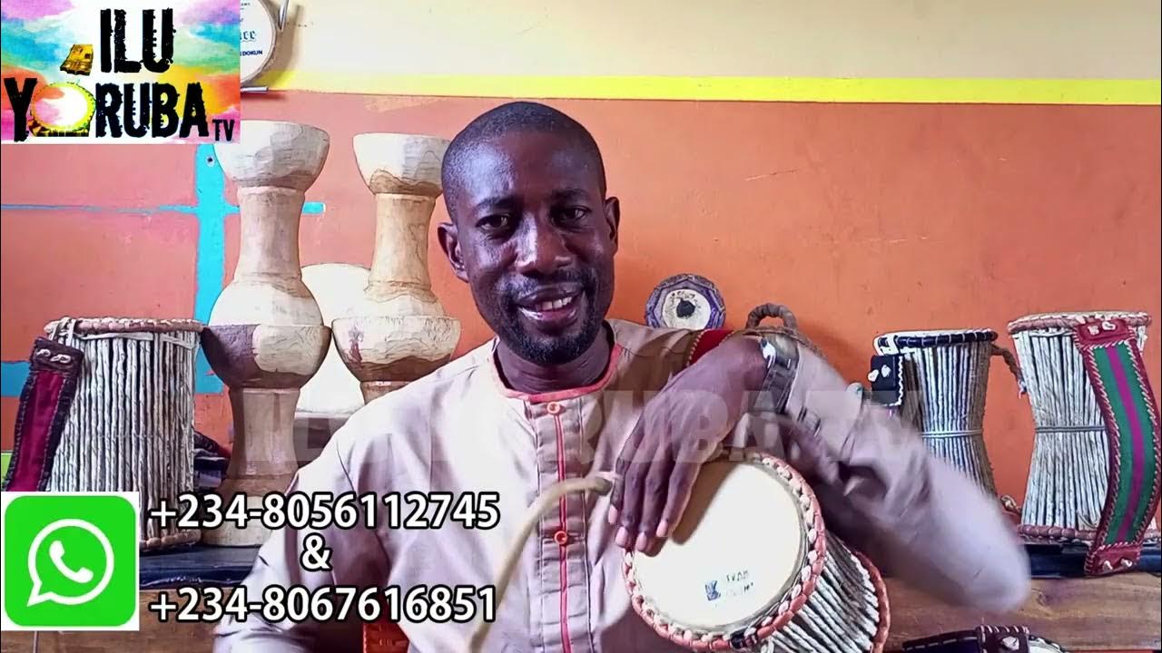 ILU YORUBA "YORUBA DRUMS" LESSON 7 (Continuation of Basic Tones on the