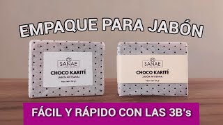 💡 EMPAQUE para Jabón Artesanal Casero - cómo Envolver mi jabón DIY