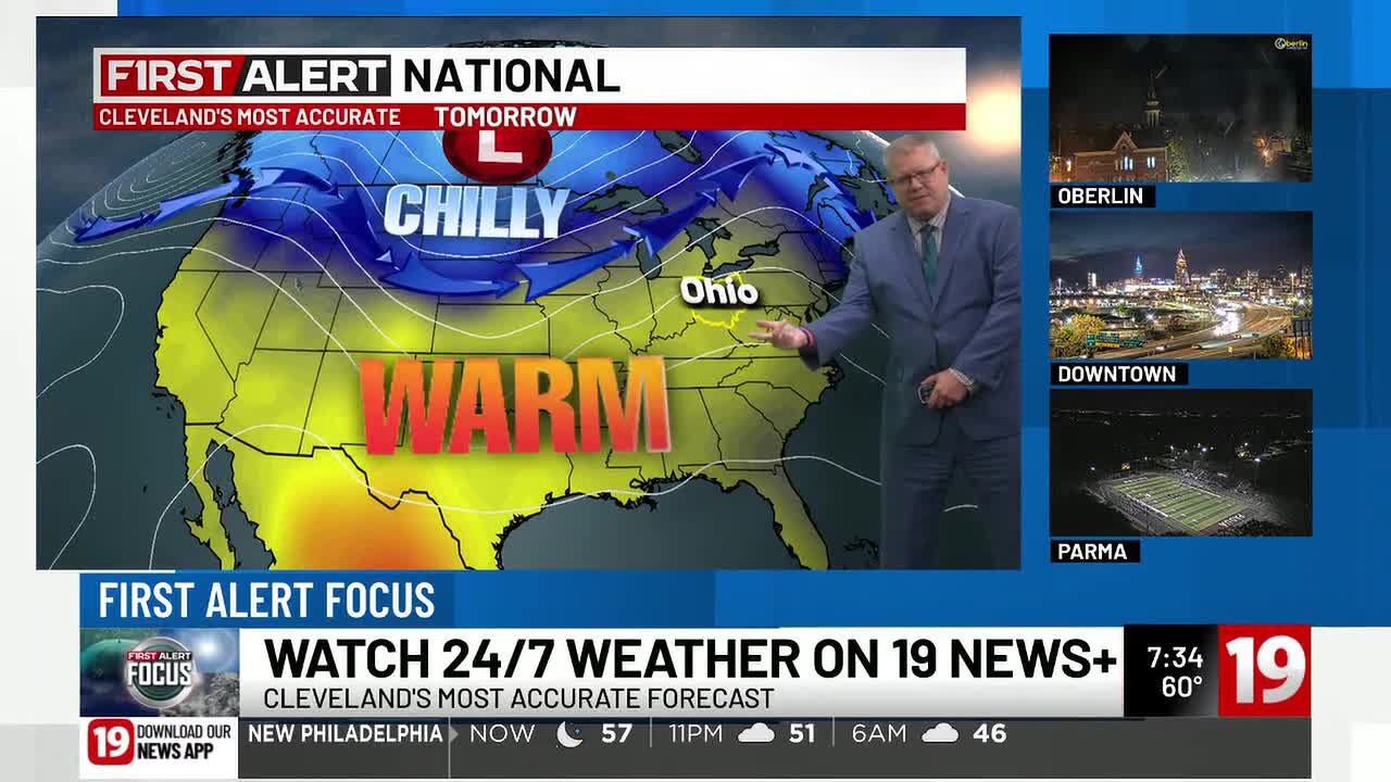 First Alert Focus: Weekend goes from warm to cold... - YouTube