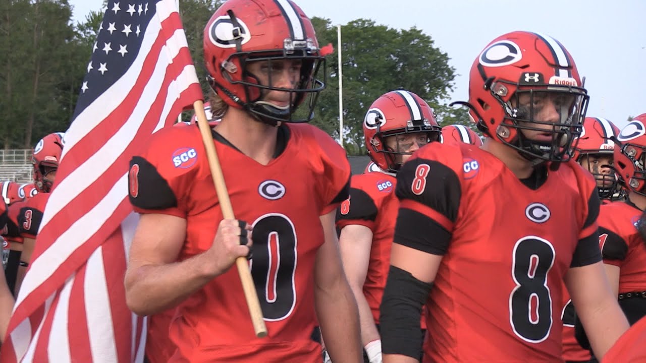 New Milford vs. Cheshire High Varsity Football Highlights