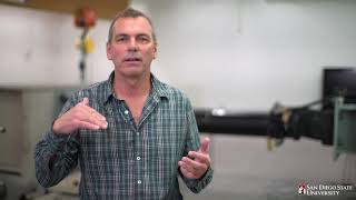 SDSU Civil Engineering | Structural Lab, Shaking Table Section