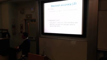 Information Retrieval and Data Mining - Lecture 8 - Part 1