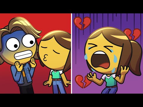 Rejected By My Crush! | Sad Story Of Love And Heartbreak | emojitown