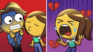 Rejected By My Crush! | Sad Story Of Love And Heartbreak | emojitown screenshot 2