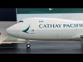 JC Wings 200 Cathay Pacific Cargo B747-8F(Freighter-Current Livery Scheme)Review[FHD]
