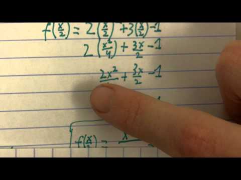 Evaluating Functions at Variable Points