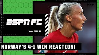 A good night for the Norwegian Women 💯 - Jan Aage Fjortoft | ESPN FC