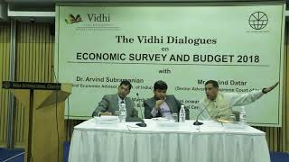 Vidhi Dialogues: The Economic Survey and the Union Budget, 2018 screenshot 5