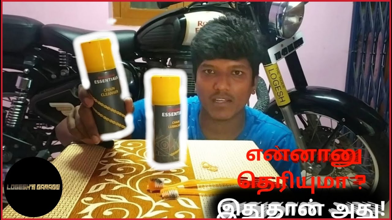 Royal Enfield Chain Cleaning And Lubrication how to lube a bike chain