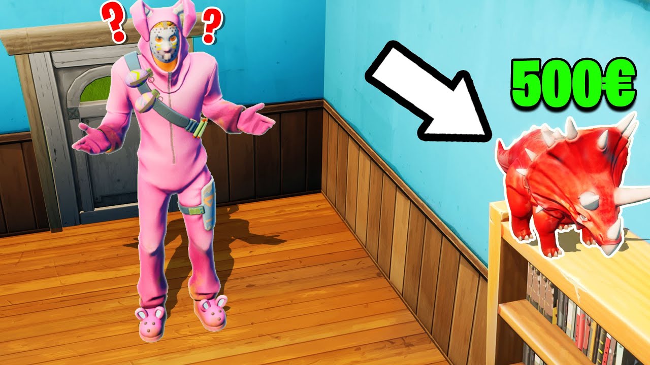 Wenn du das Objekt findest bekommst du 500€ in Fortnite!