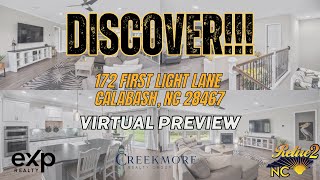 LIVE Virtual Tour |  Refined Coastal Living Awaits in Crow Creek