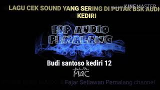 LAGU CEK SOUND YANG SERING DI PUTAR OLEH BSK AUDIO KEDIRI