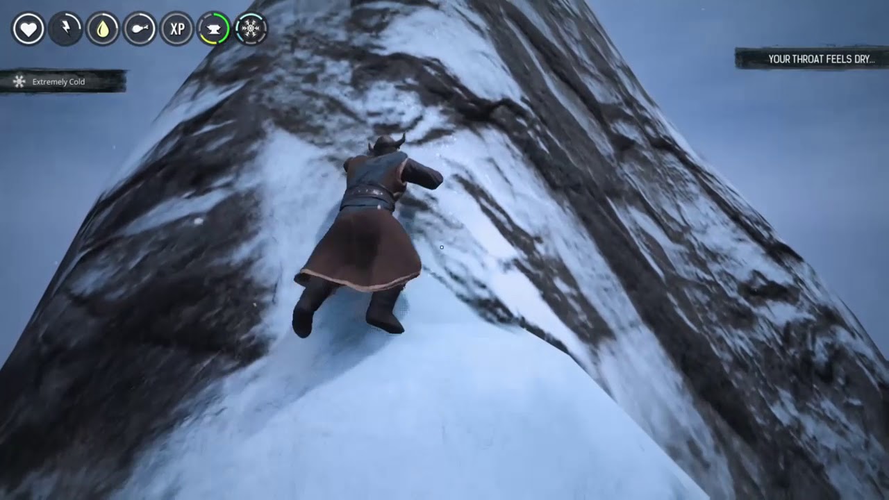 Conan Exiles ON TOP OF THE FROZEN NORTH MOUNTAIN - YouTube