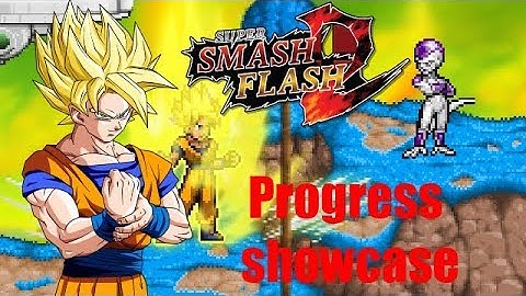 SSF2 MODS: SSJ Son Goku revamp W.I.P. + updated base form