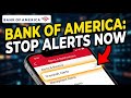 How to disable overdraft protection alerts with Bank of America - Beginner Guide