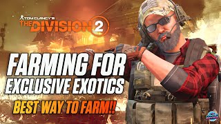 How To Get The Ouroboros, Eagle Bearer, & MORE - THE BEST WAY To Farm RAID EXOTICS In The Division 2