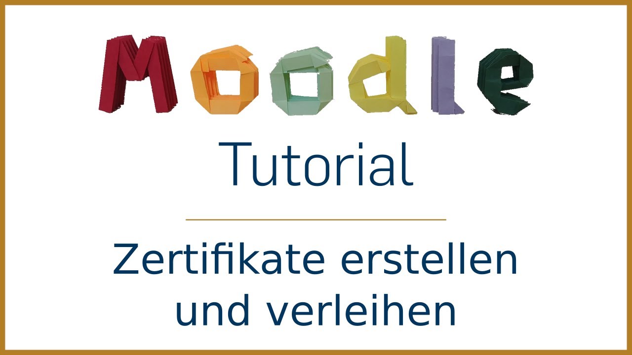 Zertifikate erstellen und verleihen
