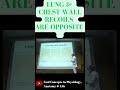 Recoils of lung and chest wall is opposite | #shorts #youtubeshorts #youtube #ytshorts