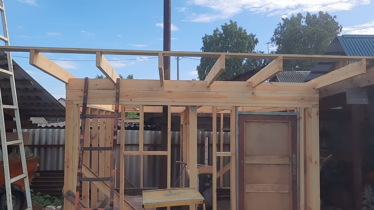 БАНЯ кривыми руками!!! Бомж вариант!