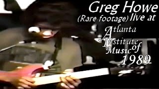 Greg Howe live at Atlanta Institute of Music/AIM, GA (1989) [Full clinic]