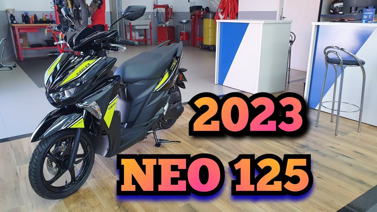 YAMAHA NEO 125 2023 PRETA - YouTube