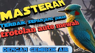 Masteran Burung Materi Terbaik 2024 || Masteran Burung Tembakan Keras Pedas Panjang & Gemricik Air