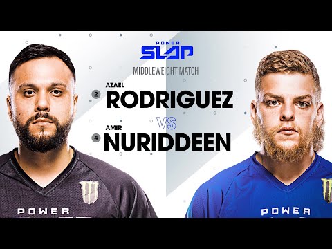 Azael Rodriguez vs Amir Nuriddeen  Power Slap 4, August 9 on Rumble