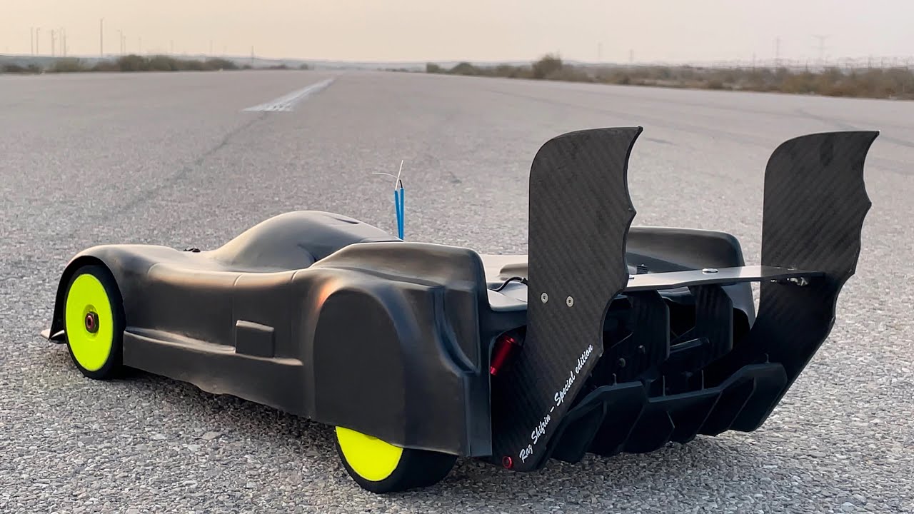 Project World's FASTEST RC Car on RUNWAY YouTube