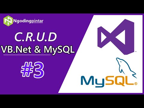 Cara membuat CRUD VB.Net & Database MySQL untuk Pemula |  3 - Buat Database MySQL | #ngodingpintar