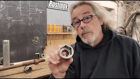 Making an extra long socket wrench part 1.