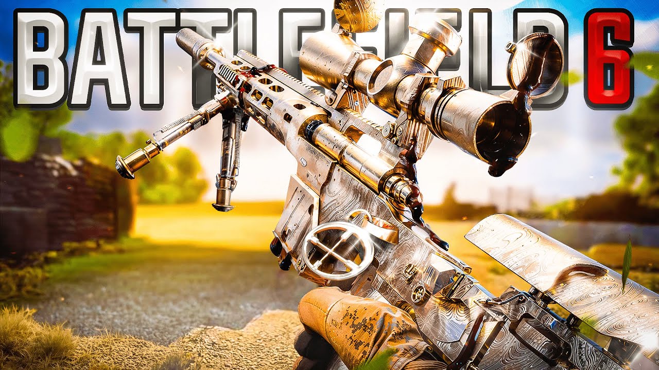 ЛУЧШИЙ СНАЙПЕР в BATTLEFIELD 6.. ой