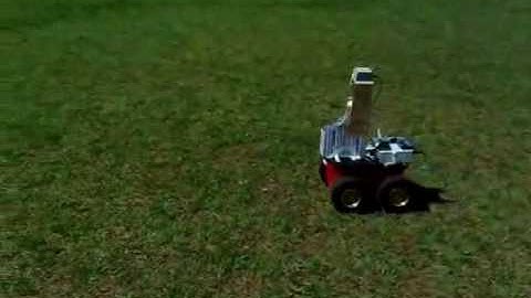 Robot navigation with GPS and compass