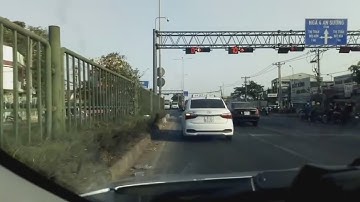 Quốc Lộ 22 từ Ngã tư Hóc Môn đến cầu vượt Củ Chi