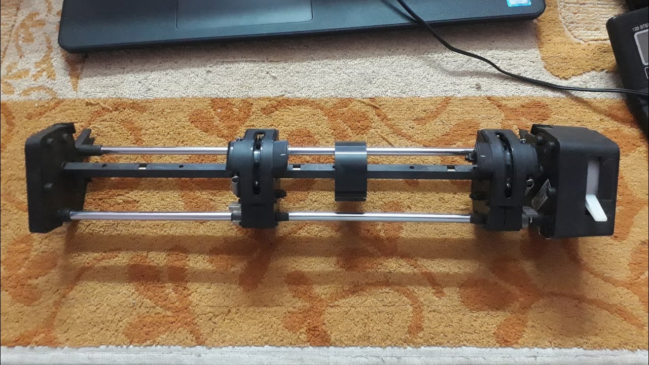 Repairing & Reset 80 Column TVS Printer Tractor Unit YouTube