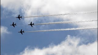20210907 本日のブルーインパルス 基地上空訓練 #1-2